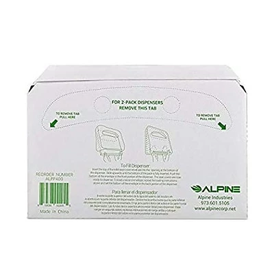 Promo βοΈ Alpine Industries Stainless Steel Brushed Half-Fold Toilet Seat Cover Dispenser With 3 Packs Toilet Seat Covers π€© - Image 8