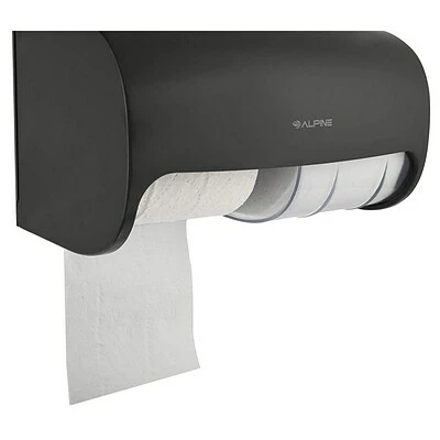 Best deal β Bath Tissue & Dispensers Alpine Industries Side-by-Side Double Roll Toilet Tissue Dispenser, Gray π - Image 2