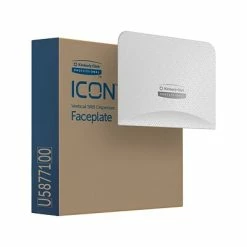 Brand new ๐ 2-Ply Toilet Paper Kimberly-Clark Professional ICON Faceplate For Coreless Two-Roll Vertical Toilet Paper Dispensers, White Mosaic (58771) ๐ฏ