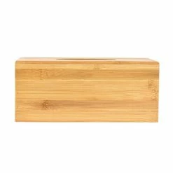 Budget 👍 Facial Tissue Dispensers Alpine Industries Bamboo Wooden Tissue Box Cover (2 Pack) 🌟