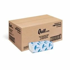 Top 10 😀 Multifold Paper Towels Quill Brand® Multi-Fold Paper Towels, 1-Ply, 250 Sheets/Pack, 16 Packs/Carton (1470) 😉