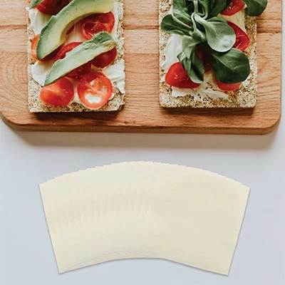 Promo 👍 Disposable Napkins JAM Paper® Medium Lunch Napkins, 6 1/2 X 6 1/2, Ivory, 480/Box (6255620722b) 🎁 - Image 2