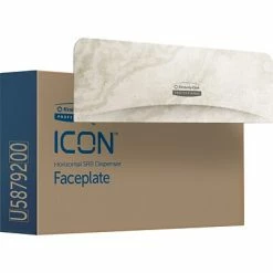 Coupon โ Kimberly-Clark Professional ICON Faceplate For Coreless Two-Roll Horizontal Toilet Paper Dispensers, Warm Marble (58792) โญ