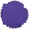 Best Sale ✔️ Disposable Napkins JAM Paper Lunch Napkin, 2-ply, Purple, 480 Napkins/Pack (6255620728B) 🎉