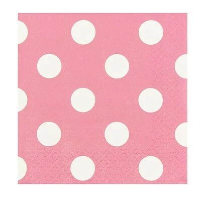 Top 10 ๐คฉ Disposable Napkins JAM PAPER Small Polka Dot Beverage Napkins, 5 X 5, Light Pink With Polka Dots, 16/Pack ๐ - Image 2