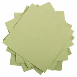 Top 10 ๐ Disposable Napkins JAM PAPER Small Beverage Napkins, 5 X 5, Leaf Green, 50/Pack ๐