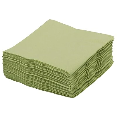 Top 10 ๐ Disposable Napkins JAM PAPER Small Beverage Napkins, 5 X 5, Leaf Green, 50/Pack ๐ - Image 2