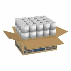 Hot Sale ❤️ 1-Ply Toilet Paper Pacific Blue Basic 1-Ply Inner Wrapped Embossed Toilet Paper By GP PRO, White, 550 Sheets/Roll, 40 Rolls/Case (19841/01) ✔️