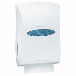 New 🎉 Folded Paper Towel Dispensers Kimberly-Clark® Windows Universal Folded Towel Dispenser, White (09906) 🎁