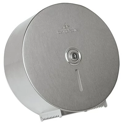 New ๐ Georgia-Pacific Toilet Paper Dispensers Georgia Pacific Professional Stainless Steel Jumbo Roll Tissue Dispenser, 14.25 X 4.44 X 14.25, Stainless Steel ๐
