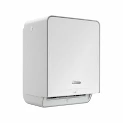 Top 10 ๐ Hardwound Paper Towel Dispensers Kimberly-Clark Professional ICON Automatic Roll Towel Dispenser With Faceplate, White Mosaic/Brushed Gray (58710) ๐