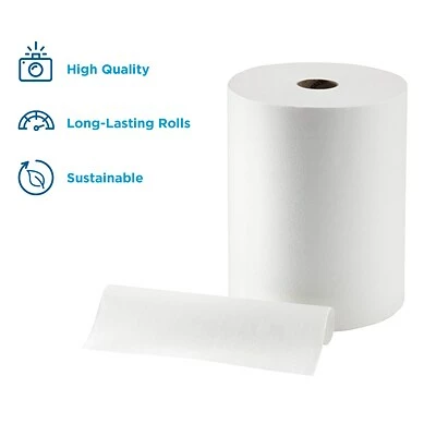 Top 10 ๐ Enmotion Hardwound Paper Towels, 1-ply, 800 Ft./Roll, 6 Rolls/Carton (89460) โจ - Image 2