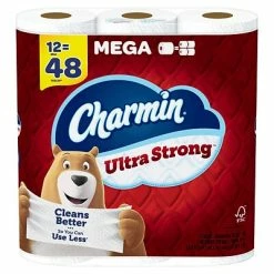 Top 10 🥰 2-Ply Toilet Paper Charmin Ultra Strong Toilet Paper 12 Mega Rolls, 242 Sheets/Roll (04170/75321) 🔔