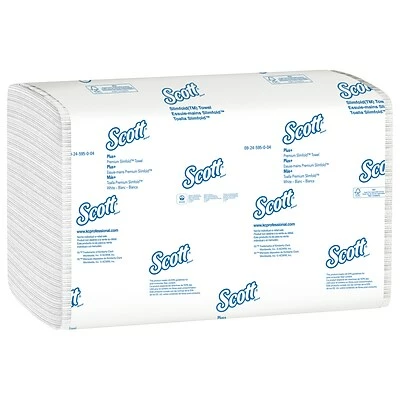 Buy π Scott Control Plus+ Slimfold Recycled Multifold Paper Towels, 1-ply, 90 Sheets/Pack, 24 Packs/Carton (04442) π€©
