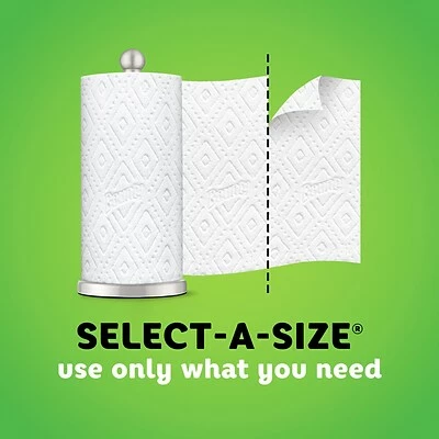 Promo ❤️ Kitchen Roll Paper Towels Bounty Select-A-Size Kitchen Rolls Paper Towel, 2-Ply, White, 74 Sheets/Roll, 12 Rolls/Carton (74795/65538) 🌟 - Image 4