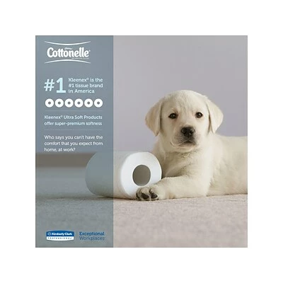 Buy π₯ 1-Ply Toilet Paper Cottonelle CleanCare 1-Ply Standard Toilet Paper, White, 150 Sheets/Roll, 12 Rolls/Pack (12456) π - Image 7