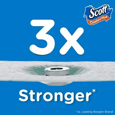 Best Pirce โจ Bathroom Tissue Scott Comfort Plus Toilet Paper, 1-Ply, White, 462 Sheets/Roll, 18 Mega Rolls/Pack (49729) ๐ - Image 2