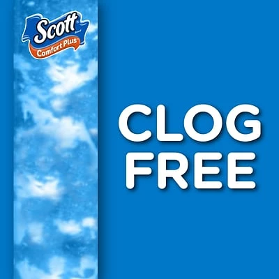 Best Pirce โจ Bathroom Tissue Scott Comfort Plus Toilet Paper, 1-Ply, White, 462 Sheets/Roll, 18 Mega Rolls/Pack (49729) ๐ - Image 5