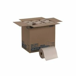 Promo 😀 Pacific Blue Basic Recycled Hardwound Paper Towels, 12 Rolls/Carton (26401) 🤩