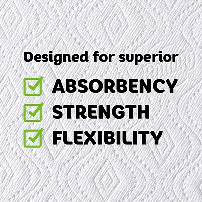 Deals ๐ Kitchen Roll Paper Towels Bounty Select-A-Size Paper Towels, 2-ply, 98 Sheets/Roll, 12 Double Rolls/Pack (76209/66541) โญ - Image 4