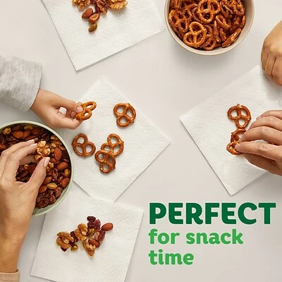 Flash Sale โญ Disposable Napkins Bounty Quilted Lunch Napkin, 1-ply, White, 400 Napkins/Pack (06356) ๐ - Image 6