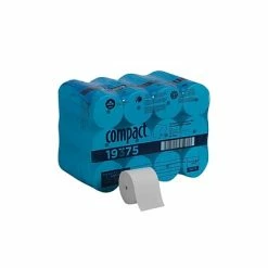 Coupon 🎉 2-Ply Toilet Paper Compact Recycled Coreless Toilet Paper, 2-Ply, White, 1000 Sheets/Roll, 36 Rolls/Carton (19375) 🤩