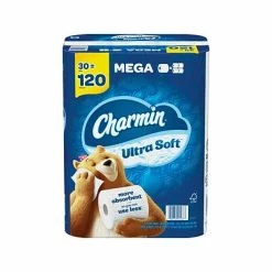 Top 10 💯 2-Ply Toilet Paper Charmin Ultra Soft 2-ply Standard Toilet Paper, White, 244 Sheets/Roll, 30 Rolls/Case (01537) 😉