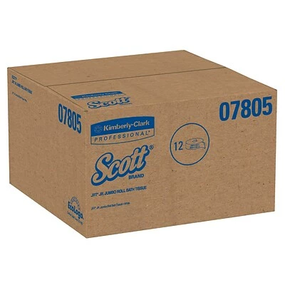 Best Pirce โ๏ธ 2-Ply Toilet Paper Scott Essential JRT Jumbo Toilet Paper, 2-Ply, White, 12 Rolls/Carton (07805) ๐ - Image 6