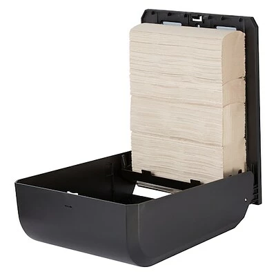 Best Pirce š Folded Paper Towel Dispensers Georgia-PacificĀ® Combi-Fold⢠Vista⢠C-Fold, Multifold Paper Towel Dispenser, Black (56650A) ā - Image 5