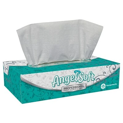 Buy ✨ 2-Ply Facial Tissue Angel Soft Professional Series Standard Facial Tissues, 2-Ply, 100 Sheets/Box, 30 Boxes/Pack (48580) 🌟 - Image 2
