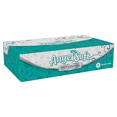 Buy ✨ 2-Ply Facial Tissue Angel Soft Professional Series Standard Facial Tissues, 2-Ply, 100 Sheets/Box, 30 Boxes/Pack (48580) 🌟 - Image 3