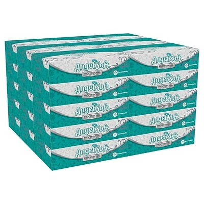 Buy ✨ 2-Ply Facial Tissue Angel Soft Professional Series Standard Facial Tissues, 2-Ply, 100 Sheets/Box, 30 Boxes/Pack (48580) 🌟 - Image 4