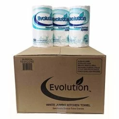 Coupon 🥰 Kitchen Roll Paper Towels Evolution Paper Towels, 2-ply, 250 Sheets/Roll, 12 Rolls/Pack (PRO00495) 😀