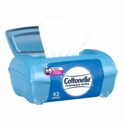 Coupon 🧨 Bathroom Tissue Cottonelle Flushable Wet Wipes, White, 42 Wipes (36734) 🧨