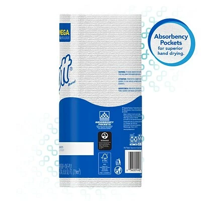 Best deal π Kitchen Roll Paper Towels Scott Recycled Paper Towels, 1-ply, 128 Sheets/Roll, 20 Rolls/Pack (41482) β¨ - Image 4