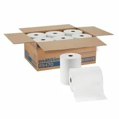 Best Sale 🎁 Enmotion Recycled Hardwound Paper Towels, 1-ply, 800 Ft./Roll, 6 Rolls/Carton (89470) ✔️