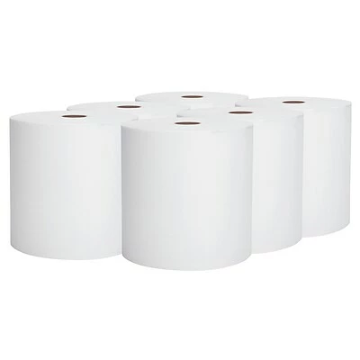 Buy 💯 Hardwound Paper Towels Scott Essential High Capacity Hardwound Paper Towel, 1-Ply, 6 Rolls/Carton (02000) 😀 - Image 2